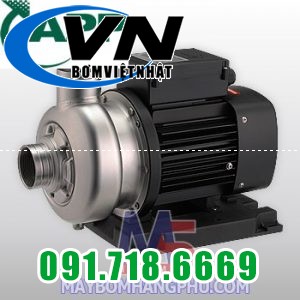 Máy Bơm Dân Dụng Trục Ngang Đầu Inox SW-220 2HP 3 Máy bơm nước thải trục ngang đầu INOX APP SWO-220 2HP moi