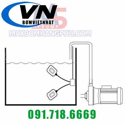 PHAO MỰC NƯỚC MAC 3 - H07RN-F (CÁP 3M) 2 Phao điện đài loan