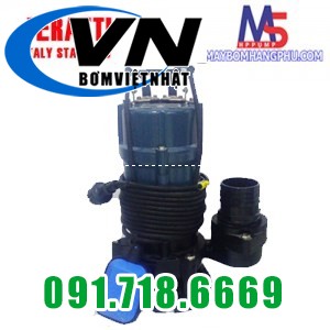 Máy Bơm Chìm nước sạch thân Nhôm VERATTI VRM3.75F (Phao) 3 VRM 3