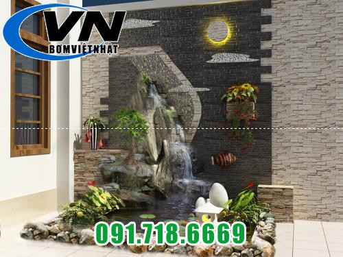Bơm Chìm Hút Nước Thải Mini NTP HSM225-1.10 265 2 Tieu-canh-thac-nuoc