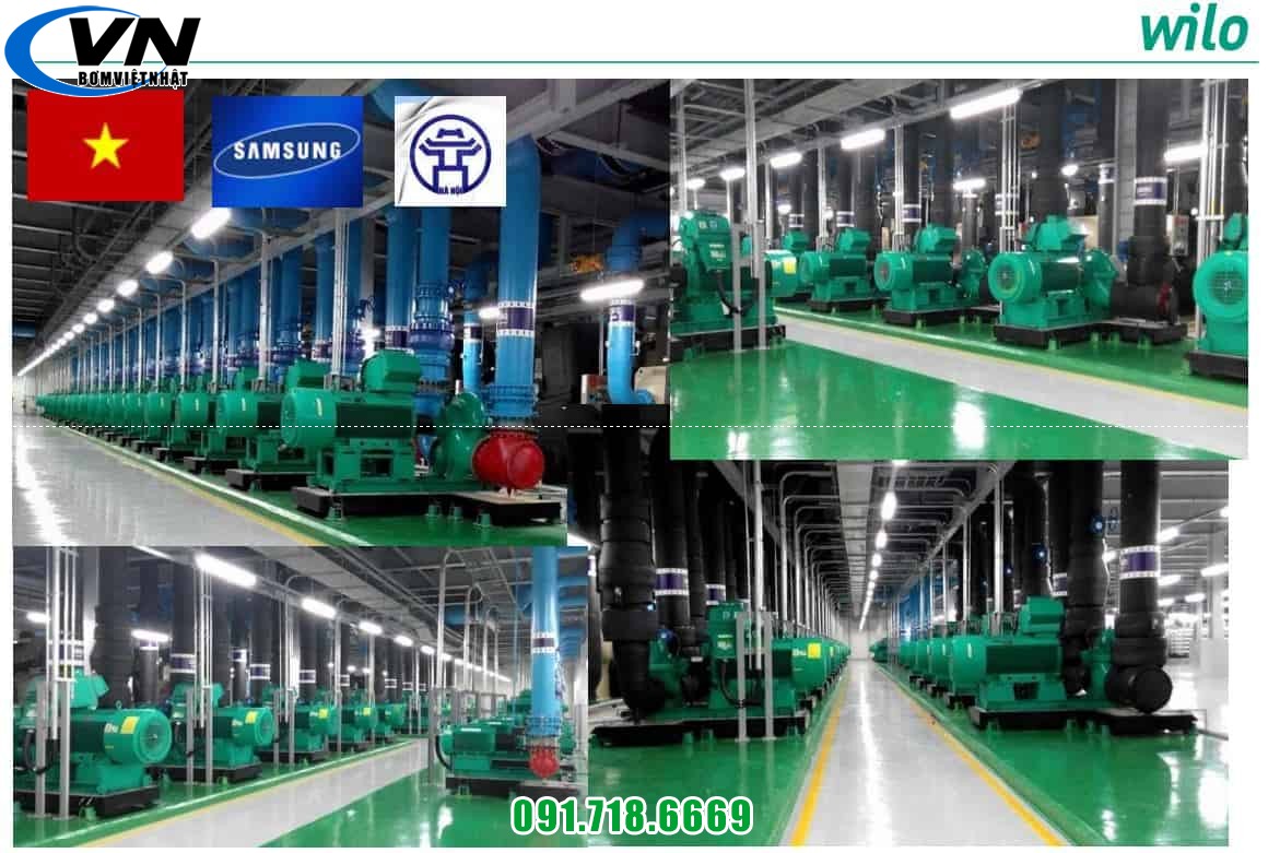 Máy bơm chìm nước thải Wilo PDV-A400E 0.4KW 220V 3 Nang luc Wilo