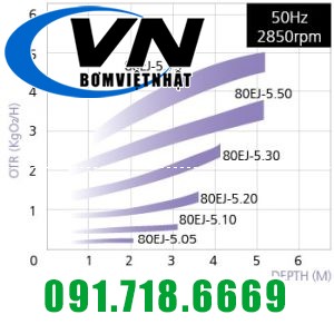 Máy Bơm Chìm Sục Khí EJ-5,50E 5HP 5 EJ 1