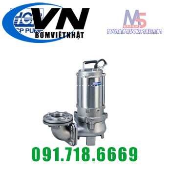 MÁY BƠM CHÌM HÚT NƯỚC THẢI INOX ĐÚC 1 PHA-2POLE HCP 80SFU22.2 220V 4 MÁY BƠM CHÌM HÚT NƯỚC THẢI INOX ĐÚC 1 PHA-2POLE HCP 80SFU22.2 220V 3