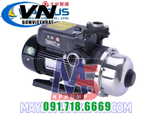 Bơm dân dụng tăng áp điện tử WALRUS HQ-800 1 máy bơm tăng áp TQ800