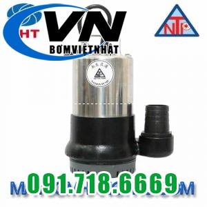 Máy Bơm Chìm Hút Nước Thải NTP HSM250-1.37 205 1/2HP 3 NTP HSM 250 1-2HP