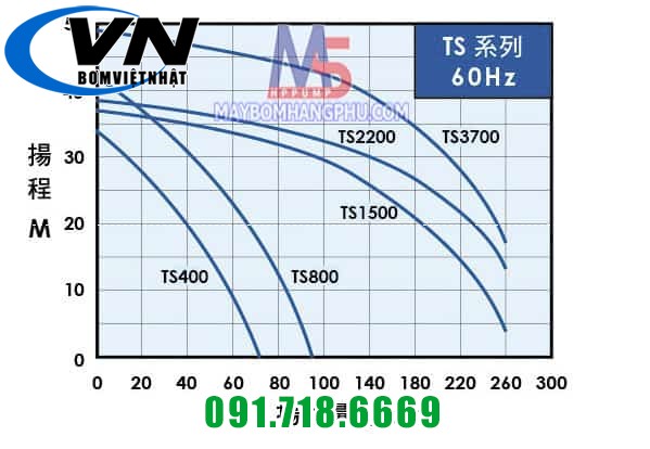 Bơm dân dụng đẩy cao đầu nhựa WALRUS TS-2200 2 TS-400-800-1500 BD