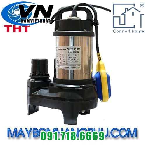 MÁY BƠM CHÌM NƯỚC THẢI COMFORT HOME SSP25A (CÓ PHAO) 2 COMFORT HOME SSP CÓ PHAO