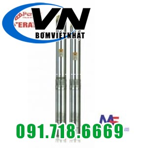 Máy Bơm Hỏa Tiễn 3 inch Cánh Nhựa 3VRM2.5/28-1.1 1 PHA 1 3SDM2.5/20-0.75
