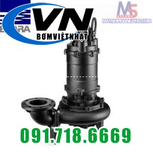 Máy Bơm Chìm Nước Thải Ebara 65DF 51,5 2HP(Có dao cắt rác) 3 Bơm chìm nước thải EBARA 65-100 DL 51.5