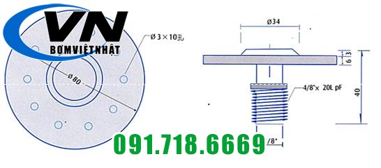 ĐĨA PHÂN PHỐI KHÍ LONGTECH LTD 270 2 đĩa phân phối khí LT