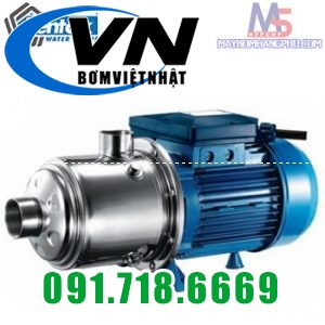 BƠM LY TÂM ĐA TẦNG CÁNH ĐẦU INOX:U5S-200/7 1 U