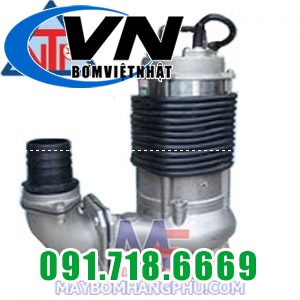 Máy Bơm Chìm Hút Nước Thải, Hút Bùn Inox NTP SSM250-1.75 205 1HP 1 Bơm chìm hút nước thải inox NTP SSM250-1.75 26 1HP