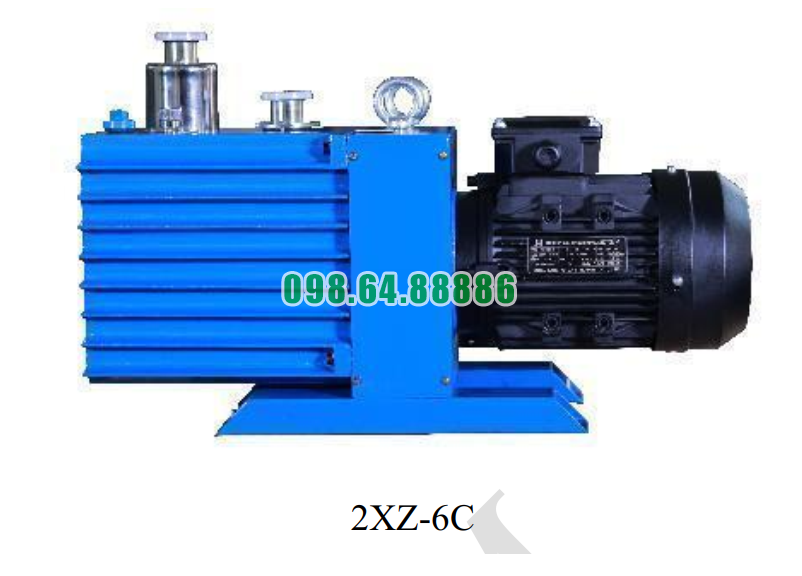 Bơm hút chân không cánh gạt quay model 2XZ-6C công suất 1.1 kW